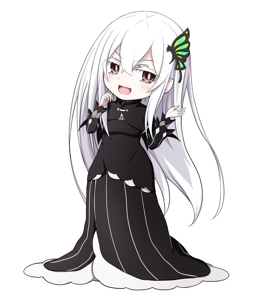 echidna (re:zero kara hajimeru isekai seikatsu) drawn by kuena