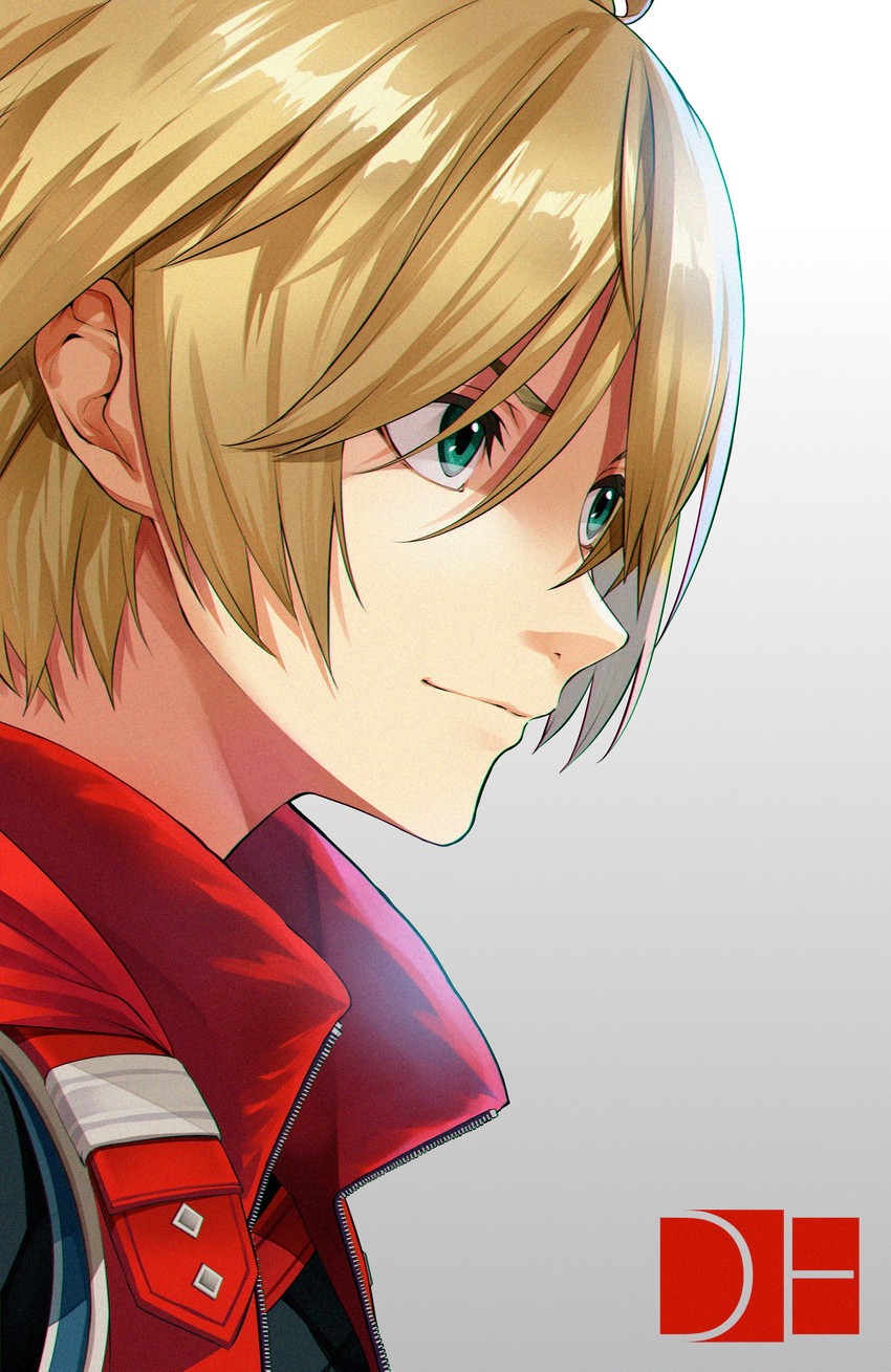 shulk (xenoblade chronicles and 1 more) drawn by yuuki_shin