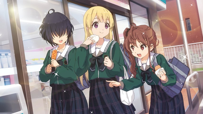 takigawa miu, fujima sakura, and toda jun (22/7 and 1 more)
