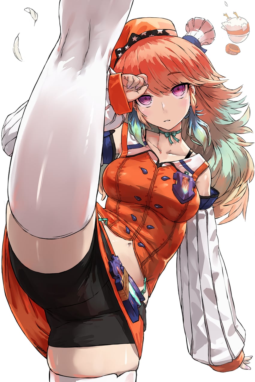 takanashi kiara and kfp employee (hololive and 1 more) drawn by haraya_manawari