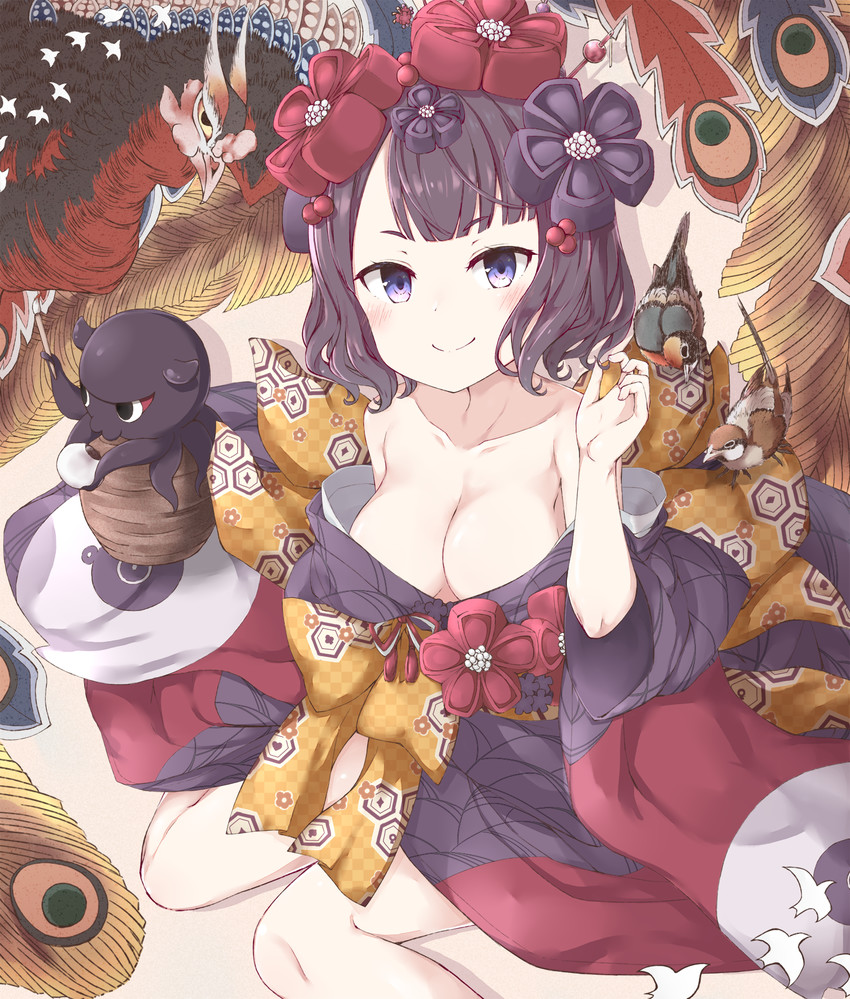 katsushika hokusai and tokitarou (fate and 2 more) drawn by yui_(seiga)