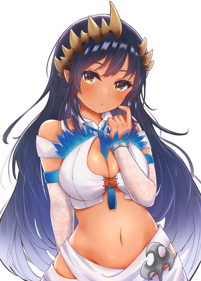shimamura charlotte (nanashi inc. and 1 more) drawn by sasaki_(glass1138)