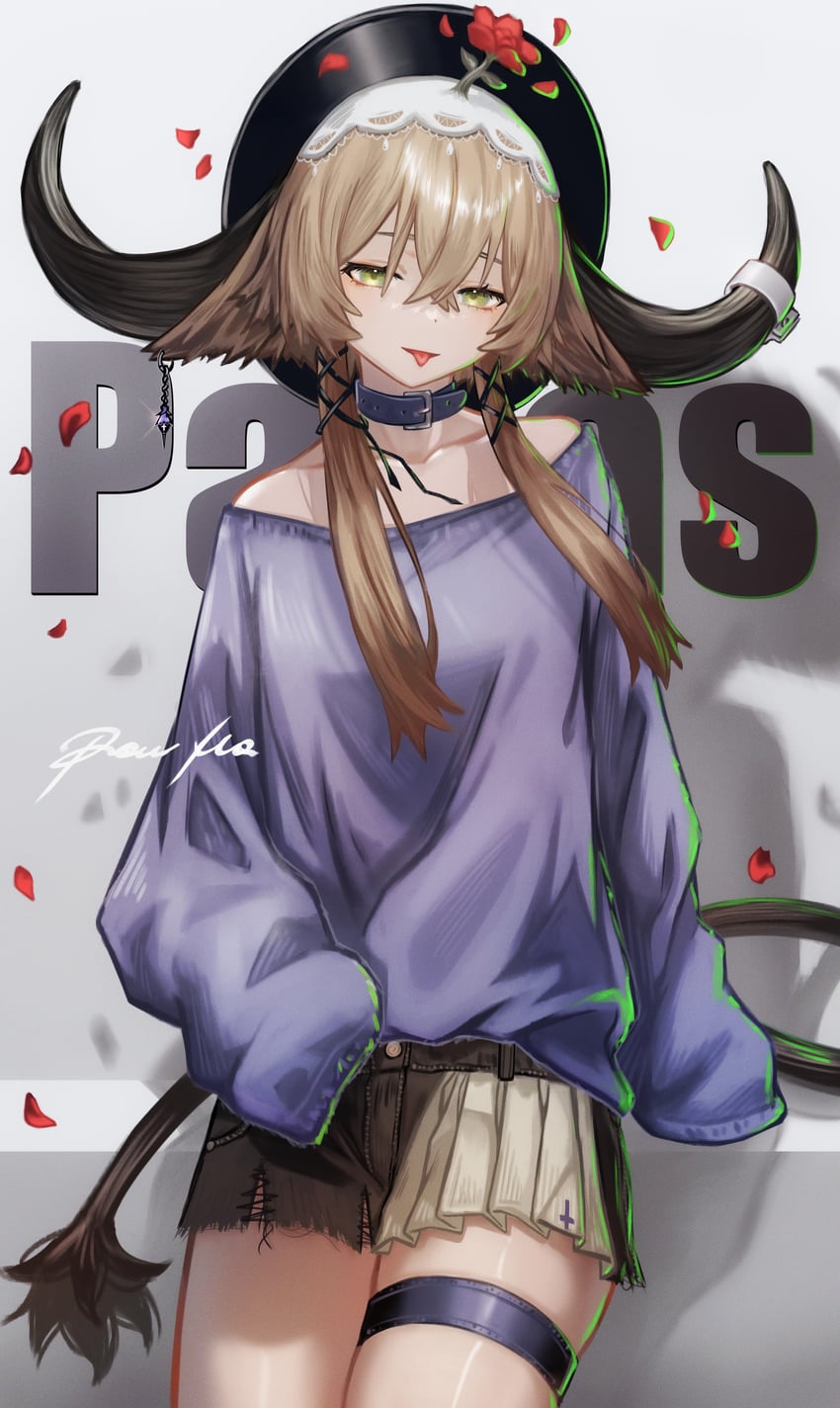 pallas (arknights) drawn by rau_ma_(the_rauma001)