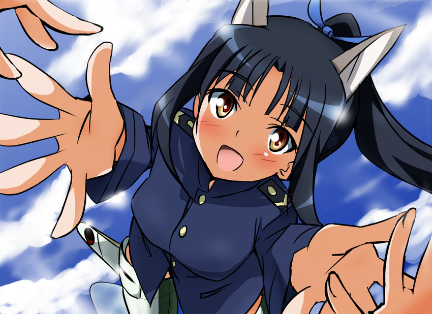 hattori shizuka (world witches series and 1 more) drawn by tokiani