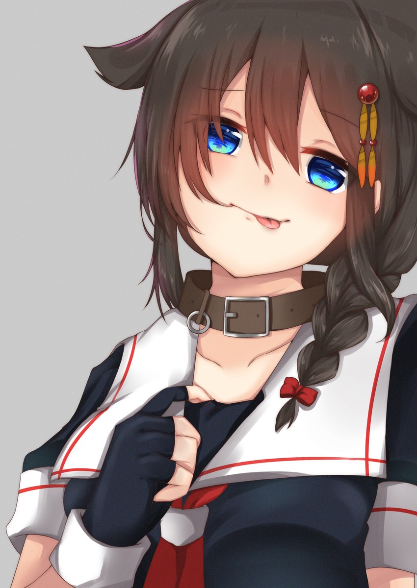 shigure and shigure kai ni (kantai collection) drawn by kazama_gorou