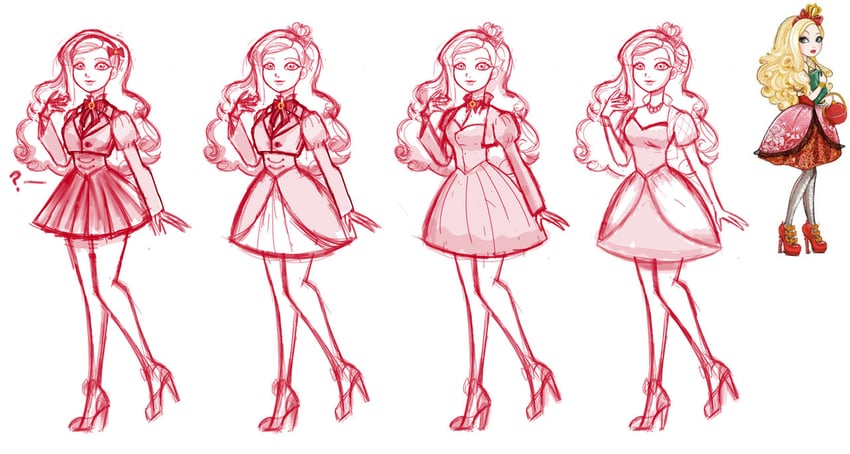 apple white (ever after high) drawn by hectonian