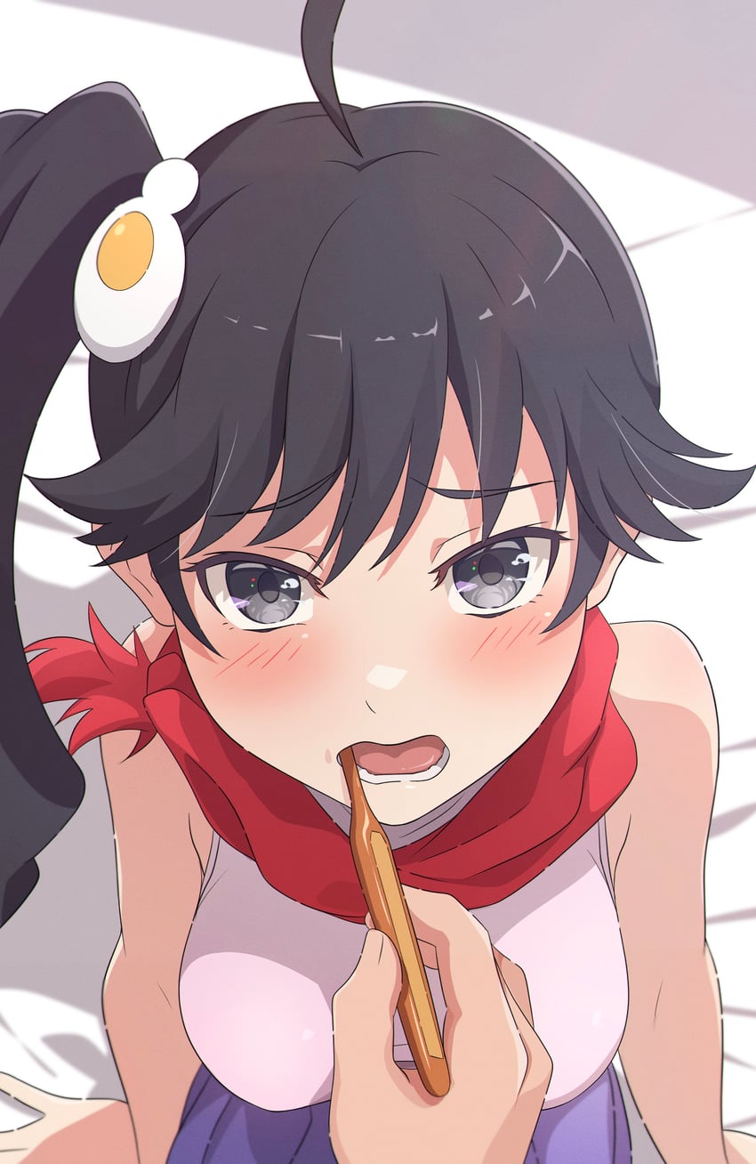 araragi karen (monogatari and 1 more) drawn by na-suke