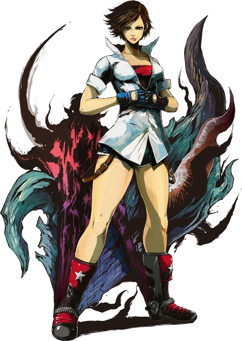 kazama asuka (tekken and 1 more) drawn by jbstyle