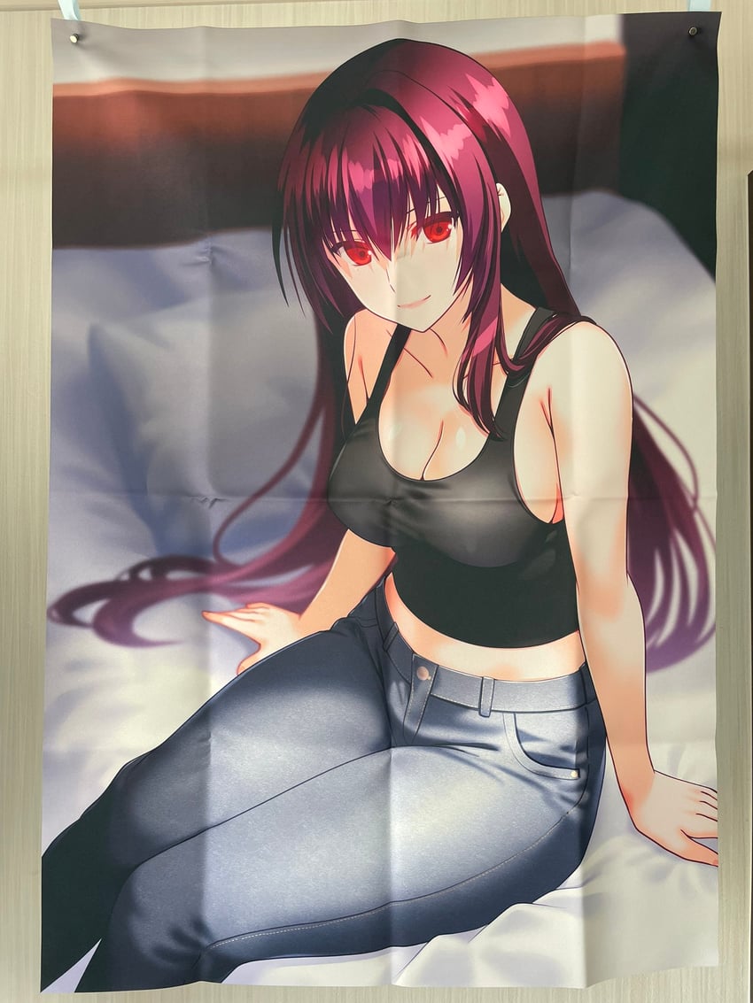 scathach (fate and 1 more) drawn by engo_(aquawatery)