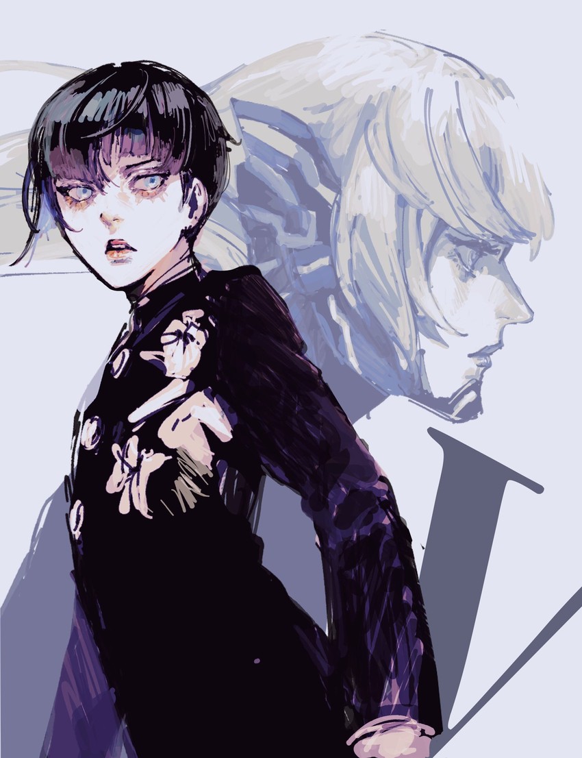 protagonist (shin megami tensei and 1 more) drawn by sageo_yn