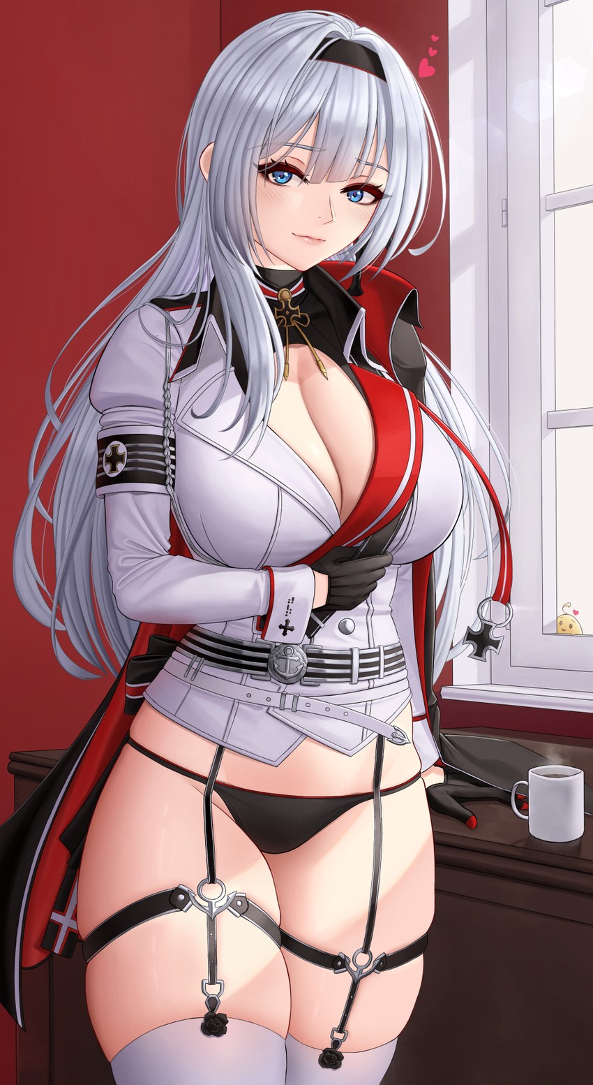 manjuu and mainz (azur lane) drawn by zaphn