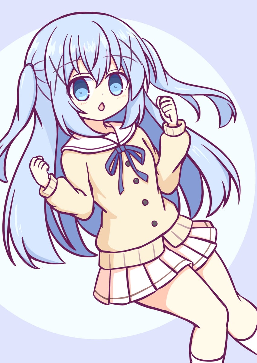 kafuu chino (gochuumon wa usagi desu ka?) drawn by kashimu