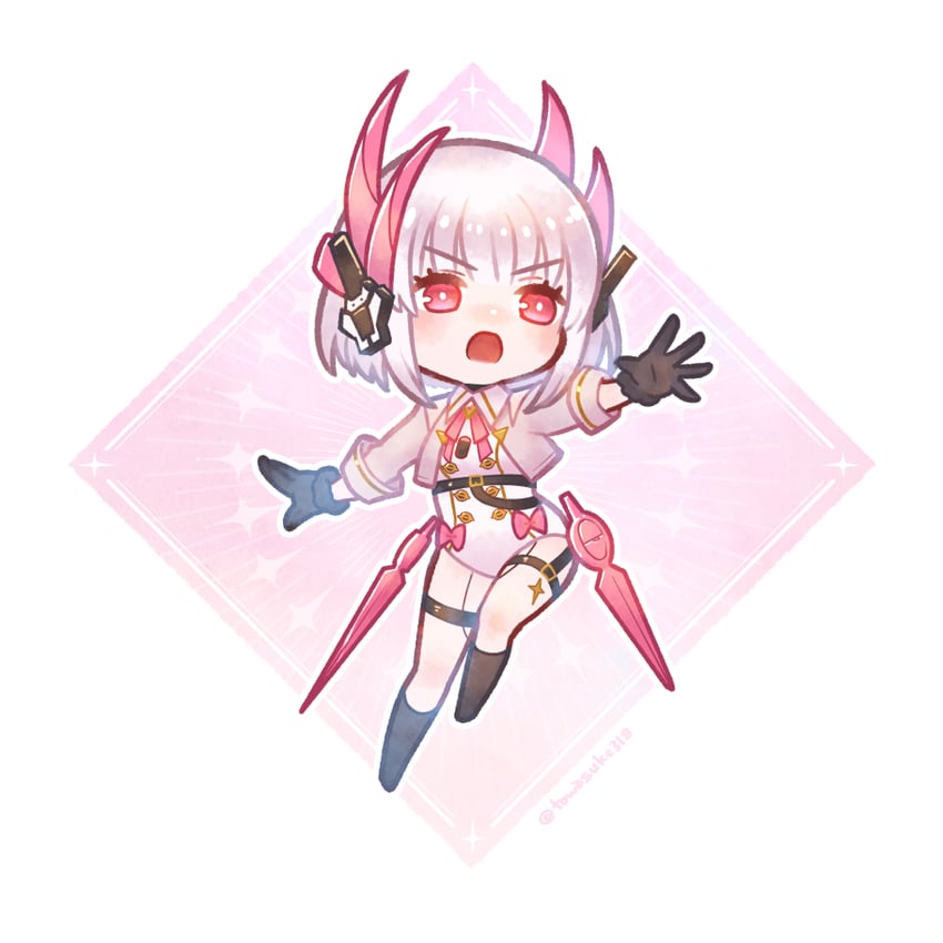 liv and liv: lux (punishing: gray raven) drawn by towasuke