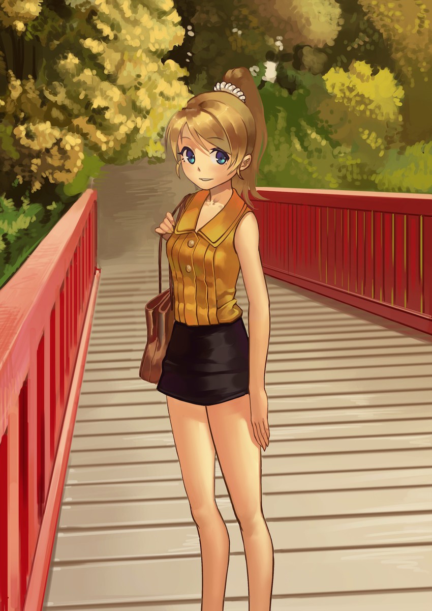 ayase eli (love live! and 1 more) drawn by zhanzheng_zi