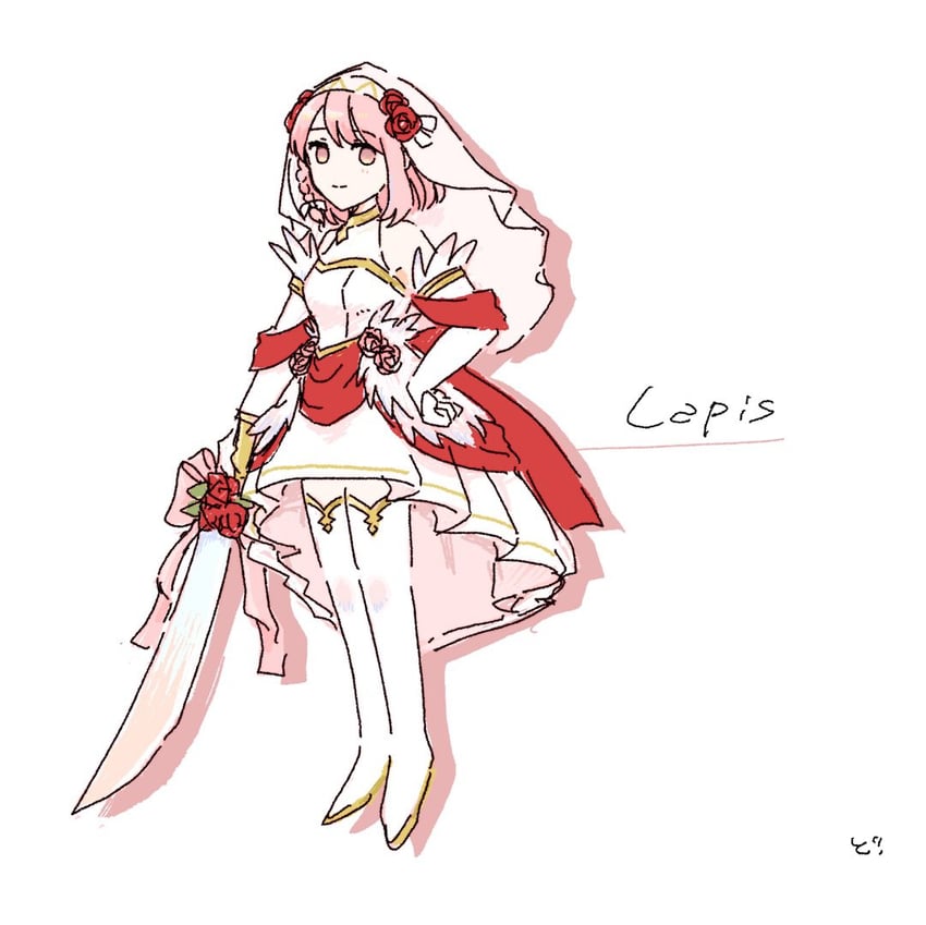 lapis (fire emblem and 2 more) drawn by dolly_deer