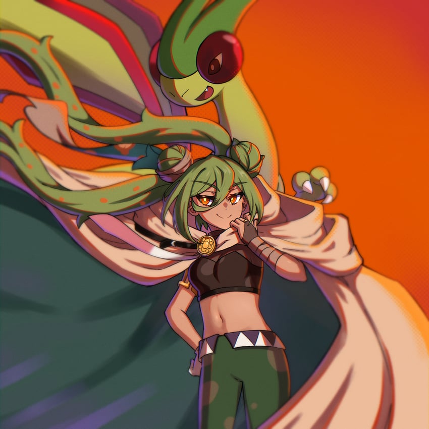 hatsune miku, flygon, and ground miku (pokemon and 2 more) drawn by junji_17