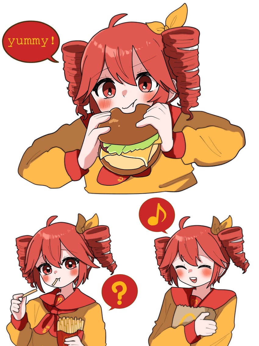 kasane teto (utau and 3 more) drawn by haru_maron