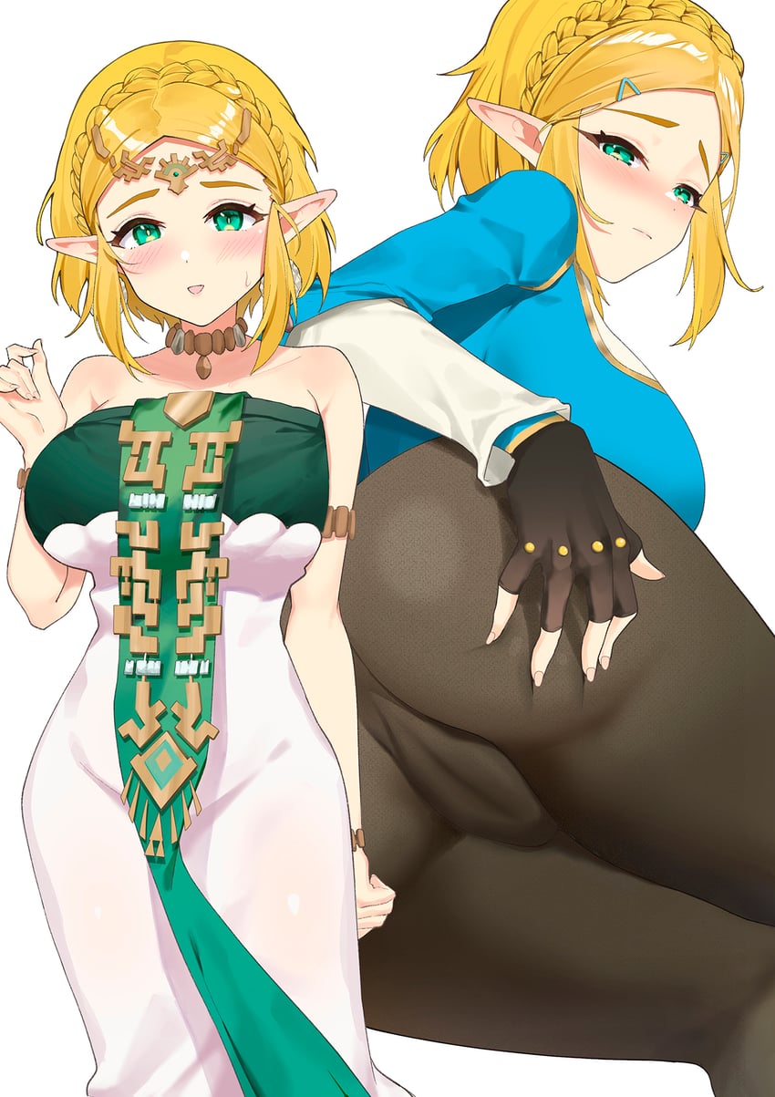princess zelda (the legend of zelda and 1 more) drawn by fang_qiao
