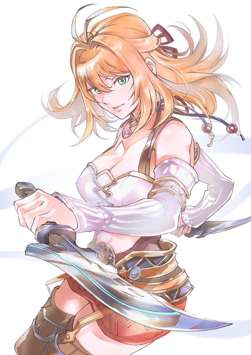 fiora (xenoblade chronicles and 1 more) drawn by ug333333