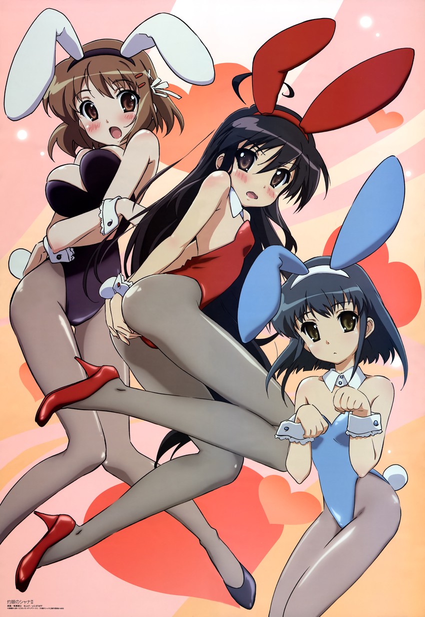 shana, yoshida kazumi, hecate, and konoe fumina (megami magazine and 2 more) drawn by aizawa_sumie