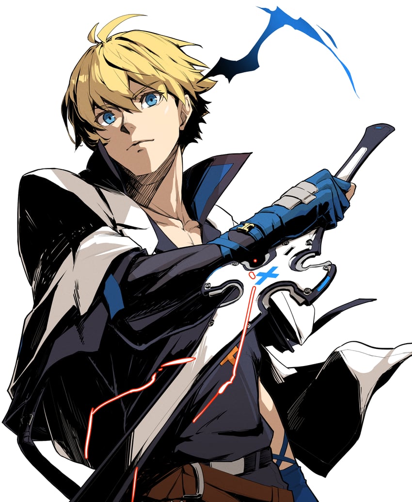 ky kiske (guilty gear and 1 more) drawn by kekemotsu