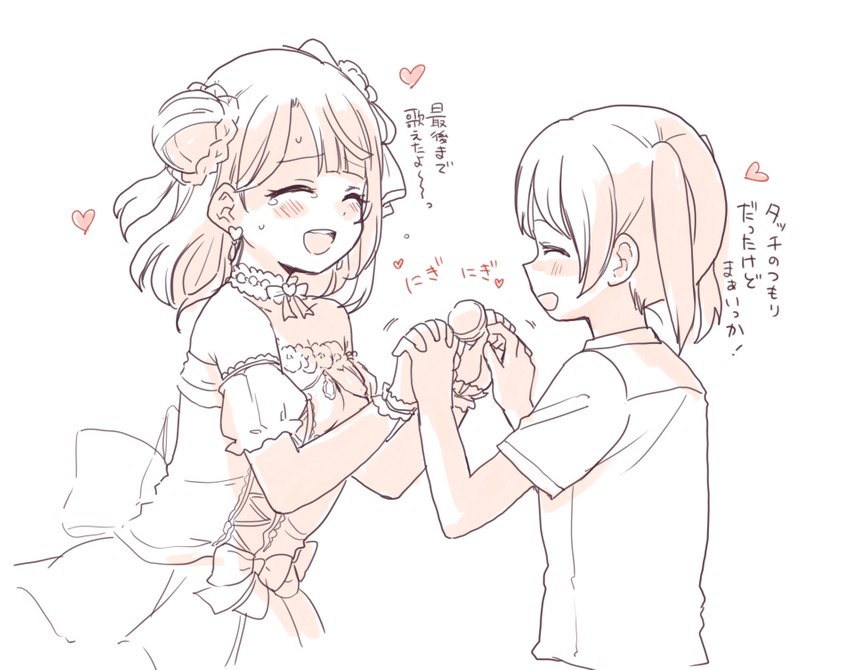 uehara ayumu and takasaki yu (love live! and 2 more) drawn by itsuki_kuro