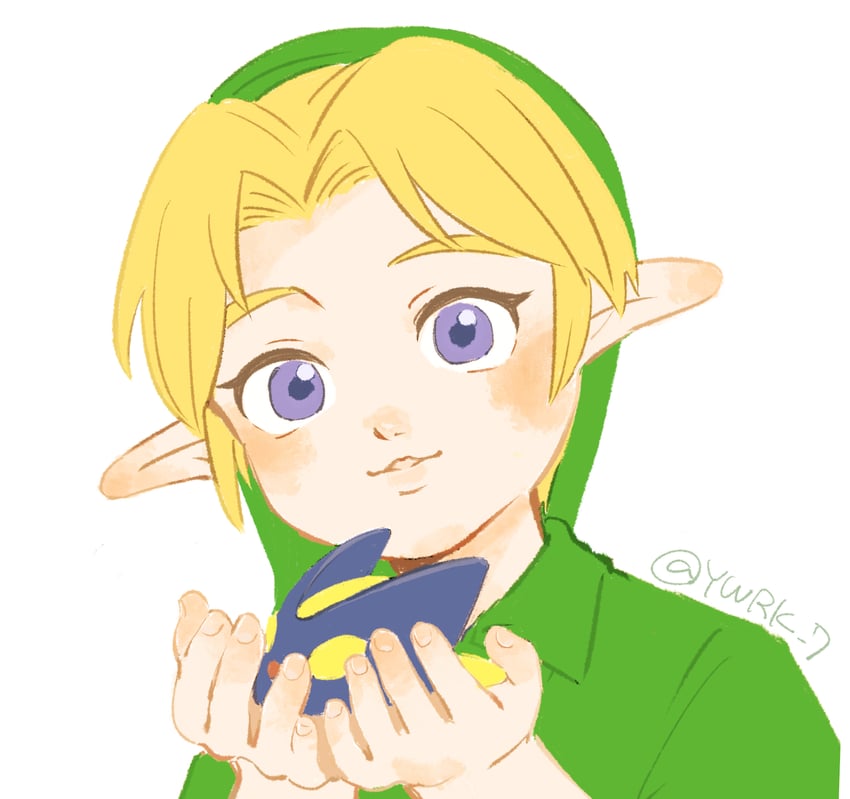 link and young link (the legend of zelda and 1 more) drawn by panmimi