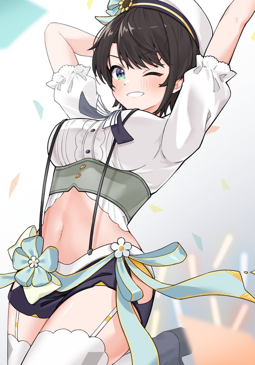 oozora subaru (hololive) drawn by ai_(u_e_o_o)