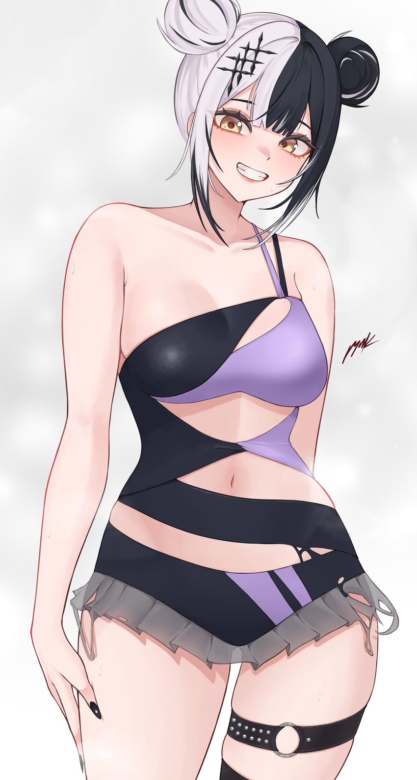 shiori novella (hololive and 1 more) drawn by pynkmouth