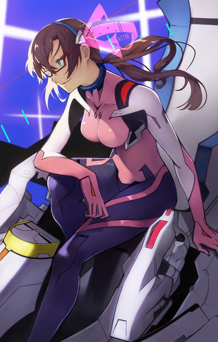 makinami mari illustrious (neon genesis evangelion and 2 more) drawn by yoshio_(55level)