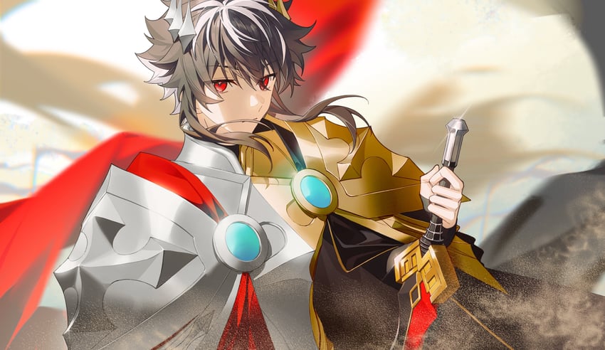 charlemagne (fate and 1 more) drawn by idass_(idass16)