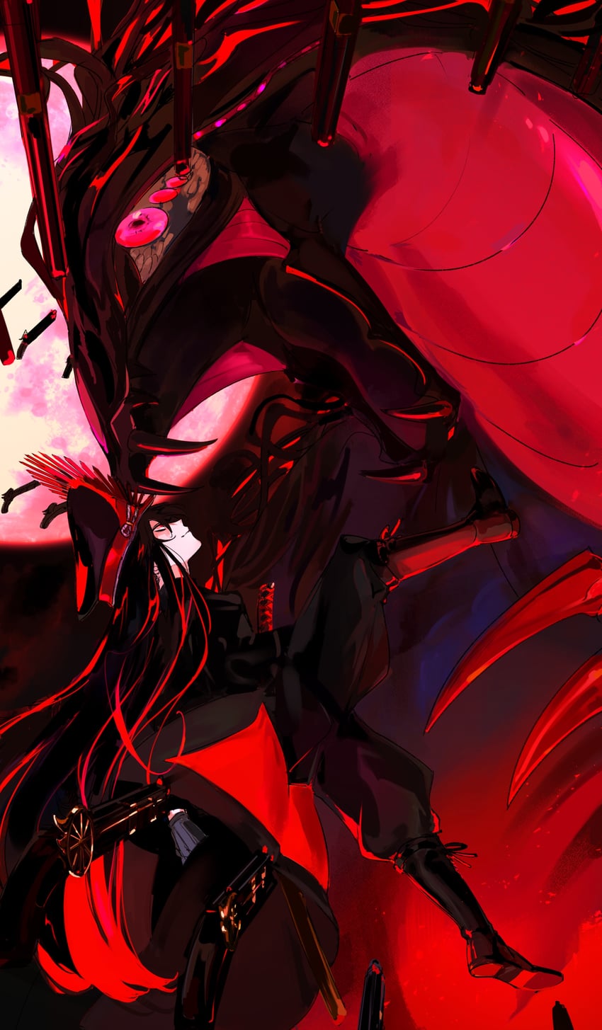 oda nobunaga and oryou (fate and 1 more) drawn by ddlcclia