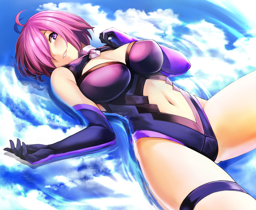 mash kyrielight (fate and 1 more) drawn by yashichii