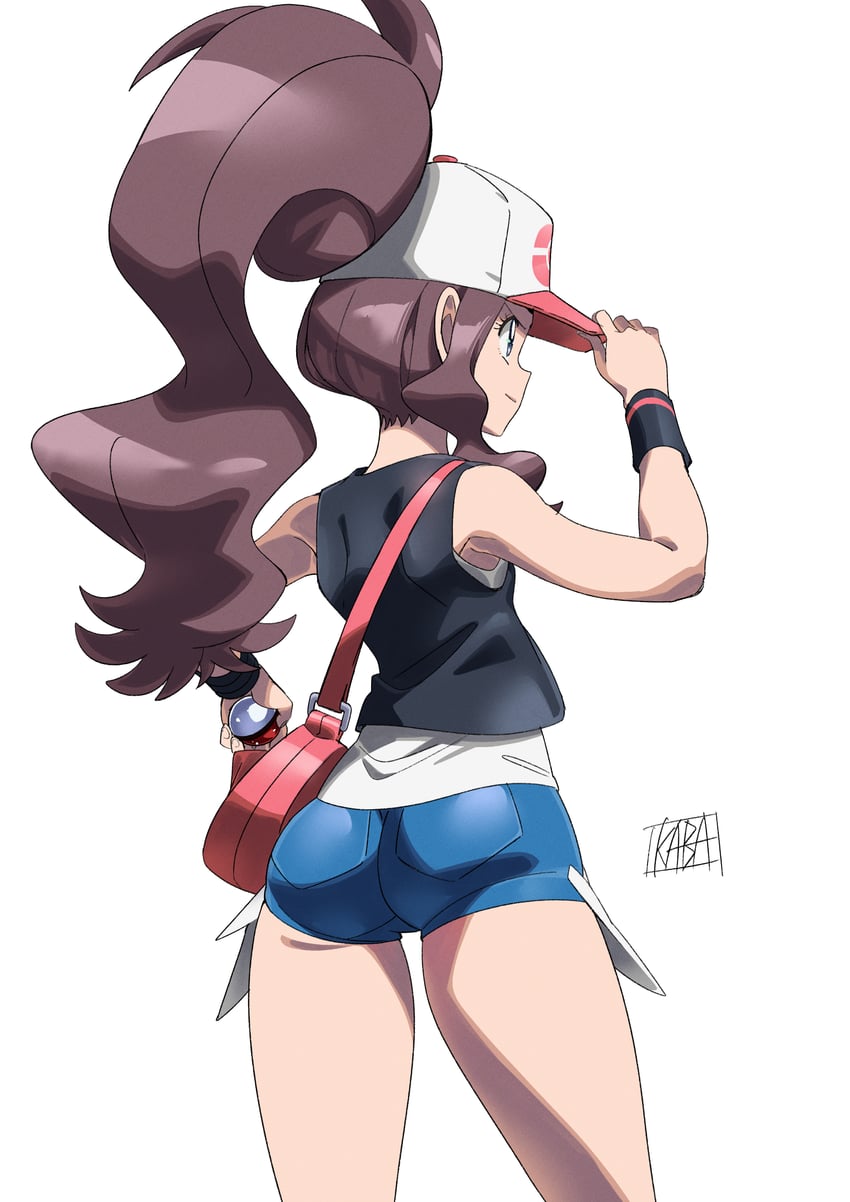 hilda (pokemon and 1 more) drawn by kabashima_yousuke