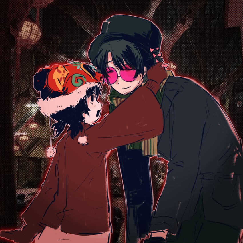 huai yunqing and huai huizhi (touqi guaitan) drawn by bai_(bai40554)
