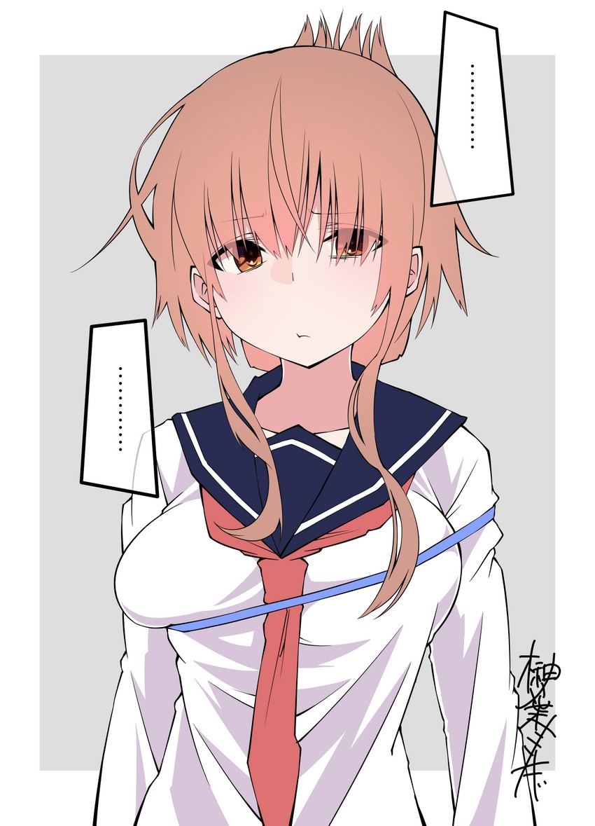 inazuma (kantai collection) drawn by sakakiba_misogi