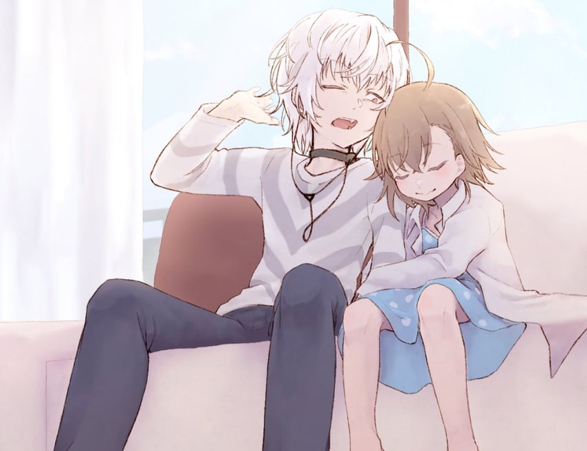 accelerator and last order (toaru majutsu no index) drawn by inuinuiina