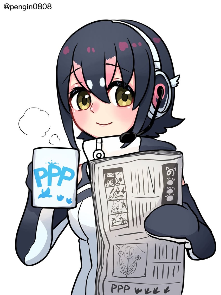 humboldt penguin (kemono friends and 1 more) drawn by pengin0808