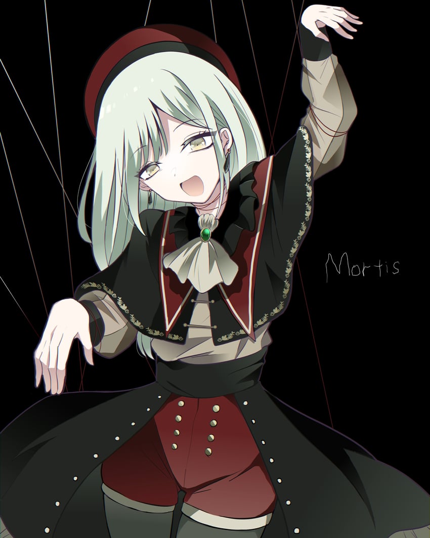 wakaba mutsumi and mortis (bang dream! and 1 more) drawn by narumiya_kousen