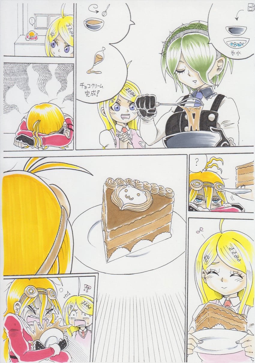 akamatsu kaede, iruma miu, and tojo kirumi (danganronpa and 1 more) drawn by jan1214