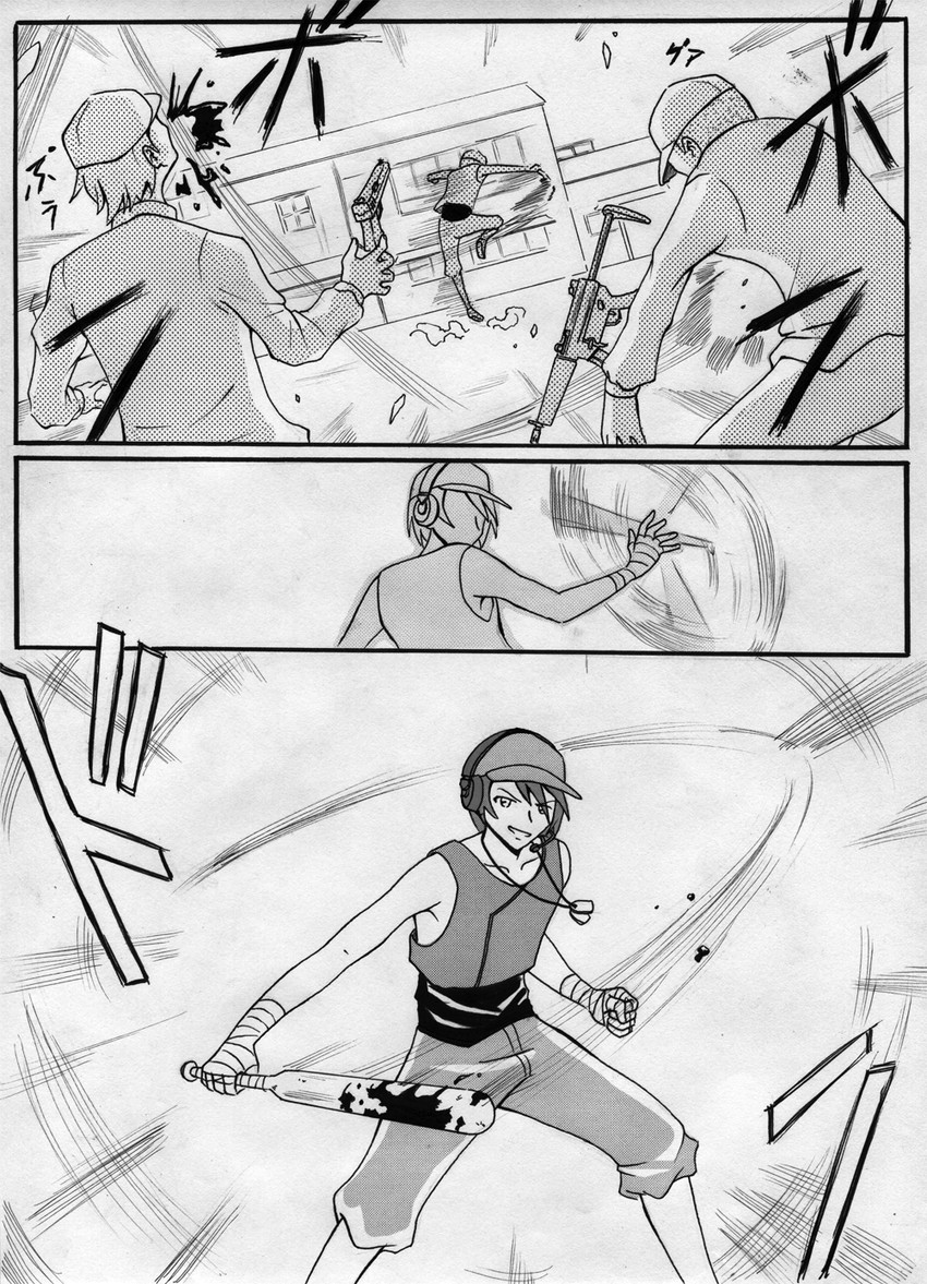 maebara keiichi and scout (higurashi no naku koro ni and 1 more) drawn by neosagi