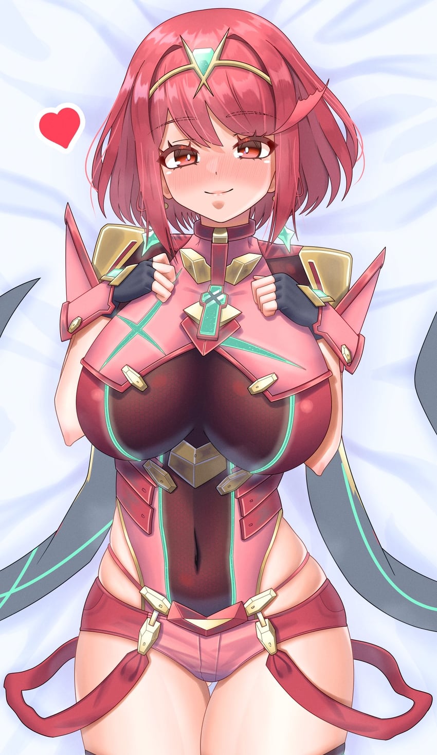pyra (xenoblade chronicles and 1 more) drawn by meipasuye