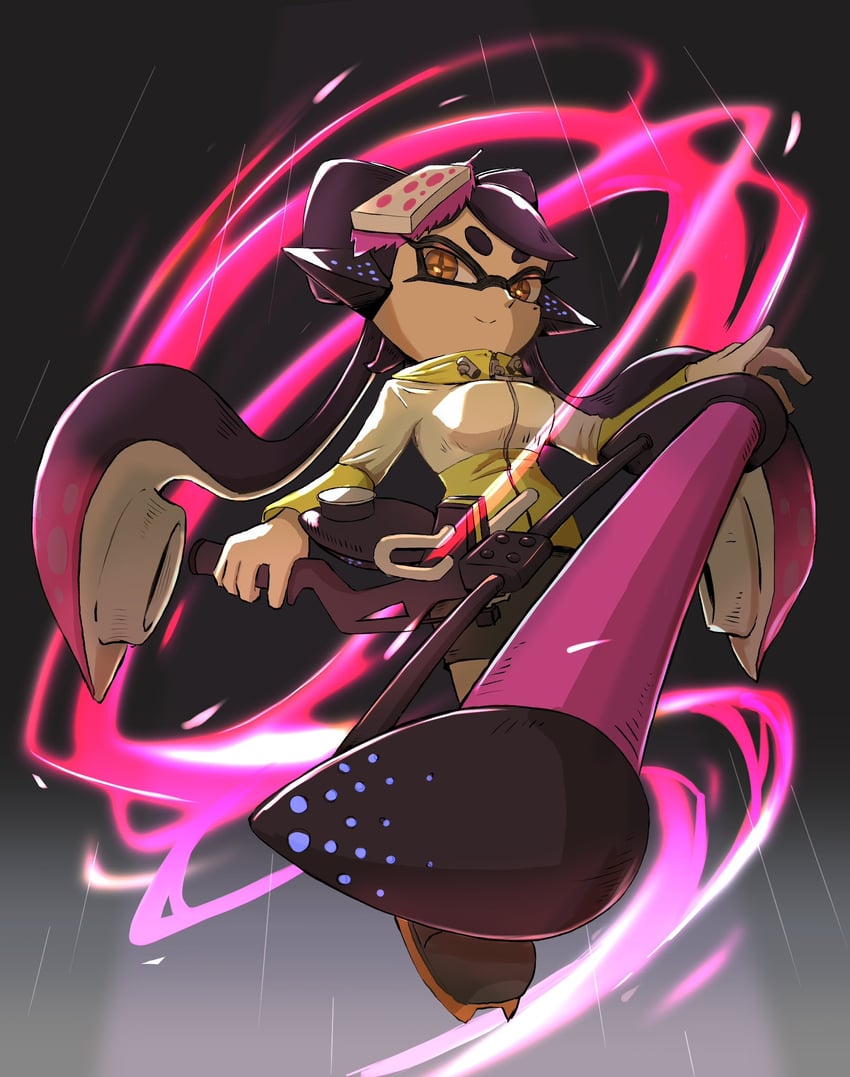callie and agent 4 (splatoon and 1 more) drawn by tara_sli