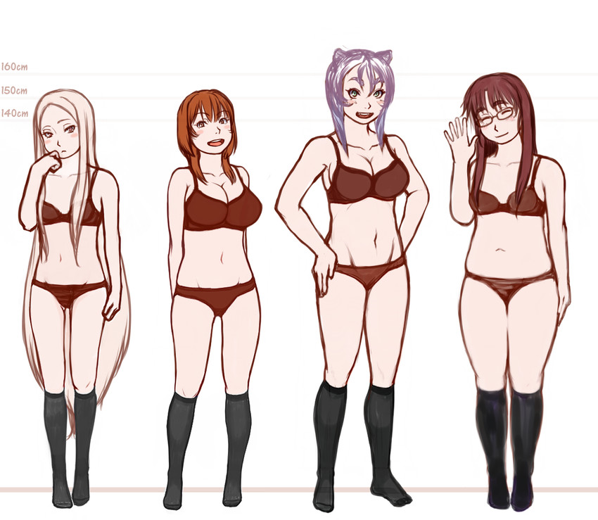 hakusan tora, shiratori shiraha, shirono uzuki, and shirato anna (original) drawn by kamisuki