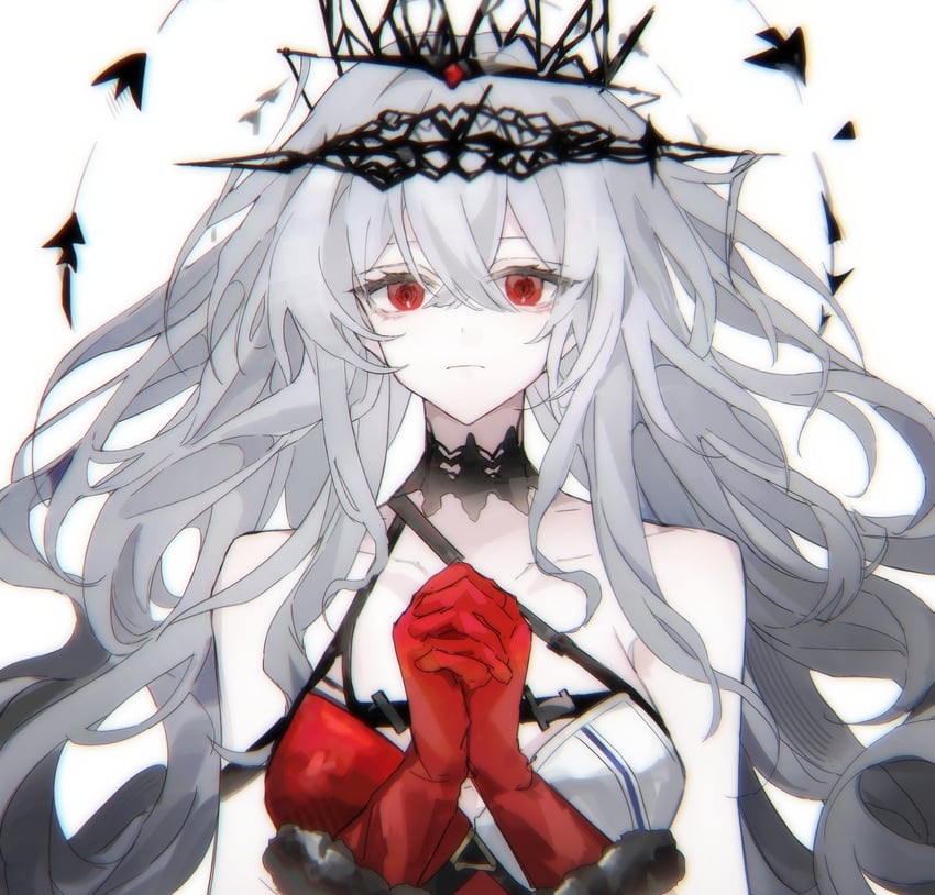 skadi and skadi the corrupting heart (arknights) drawn by tunaguri_(dalang-eopo)