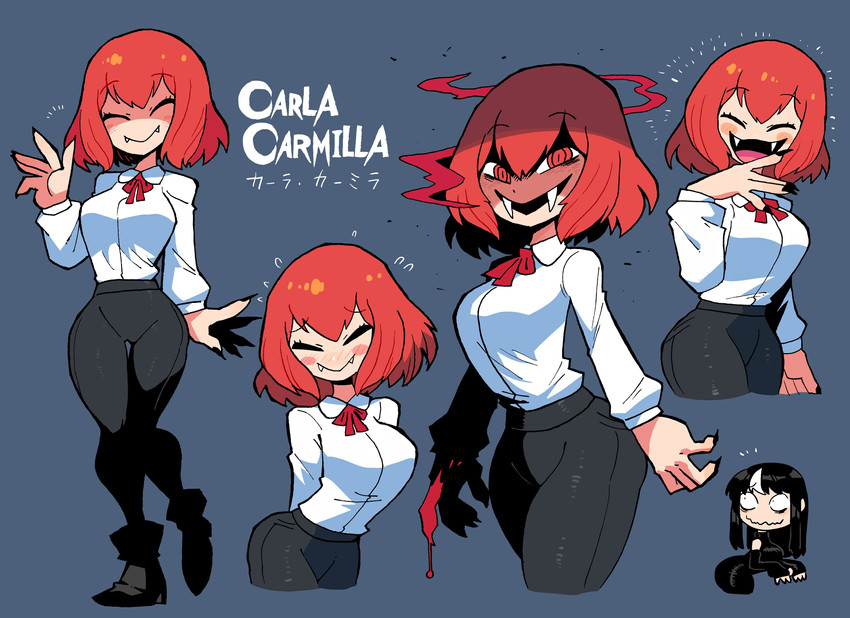 noss and carla carmilla (noss & zakuro) drawn by rariatto_(ganguri)