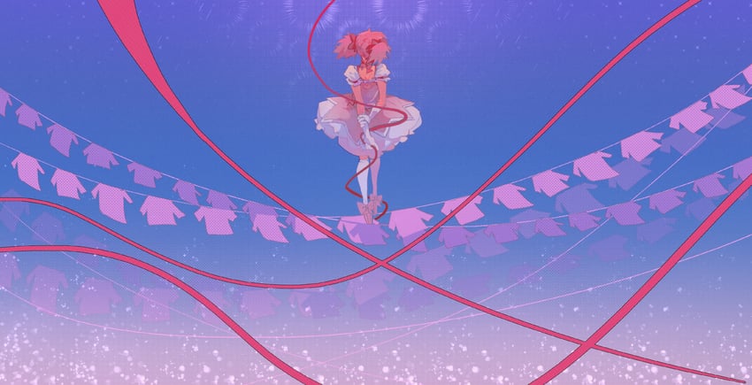 kaname madoka (mahou shoujo madoka magica) drawn by riko-m