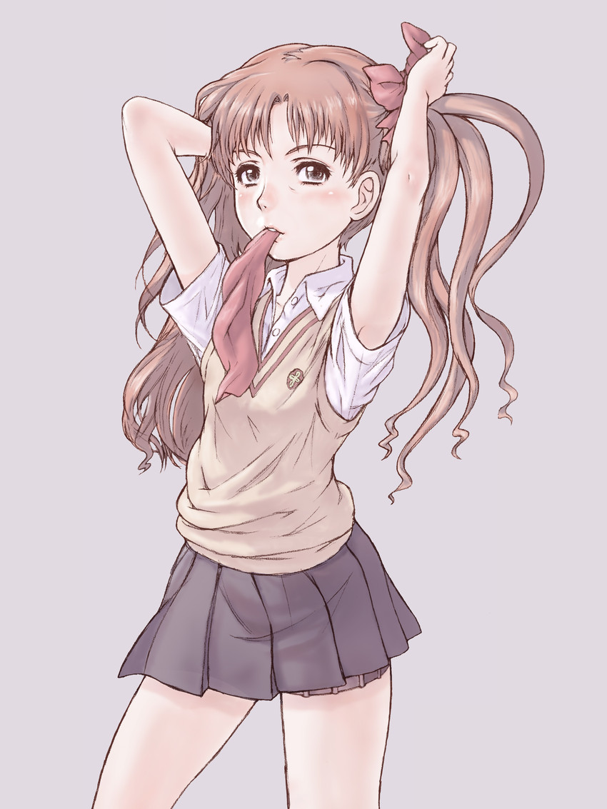 shirai kuroko (toaru majutsu no index and 1 more) drawn by yoshikawa_kazunori