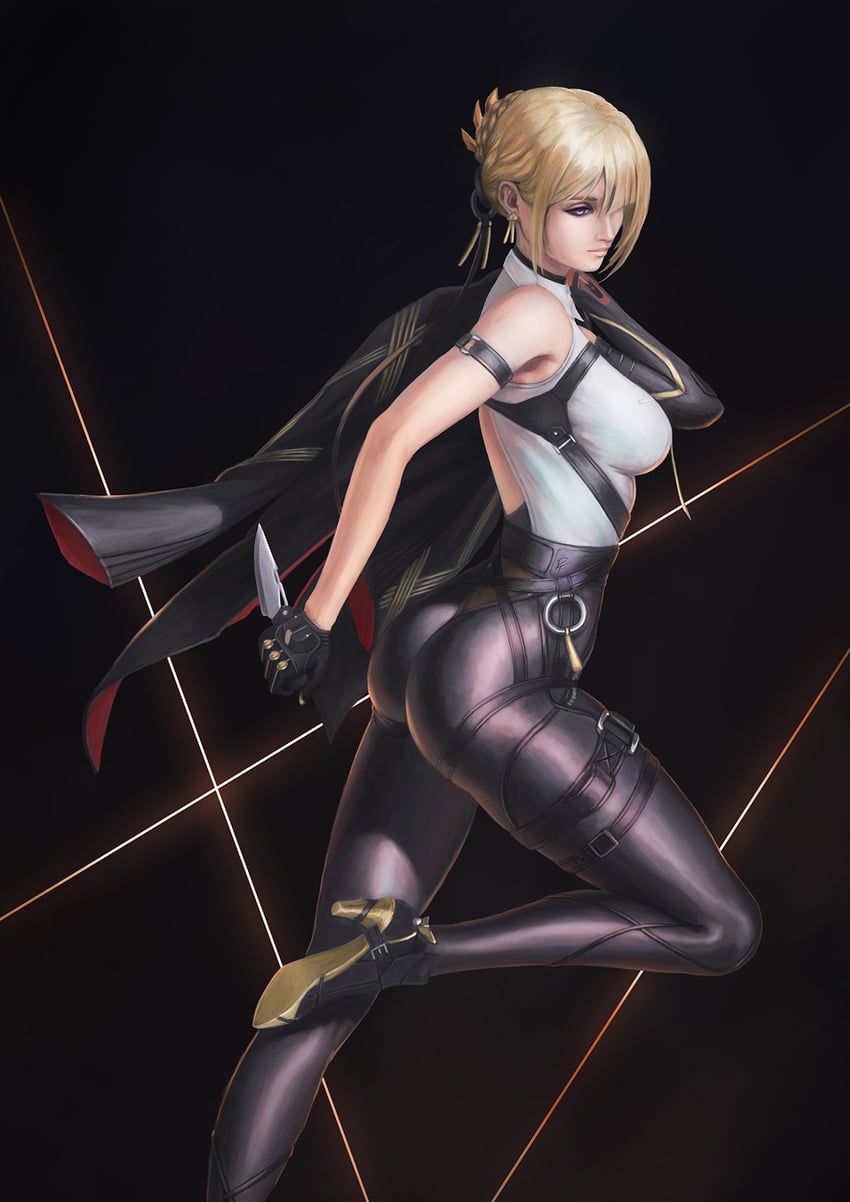 evelyn chevalier (zenless zone zero) drawn by captdiablo