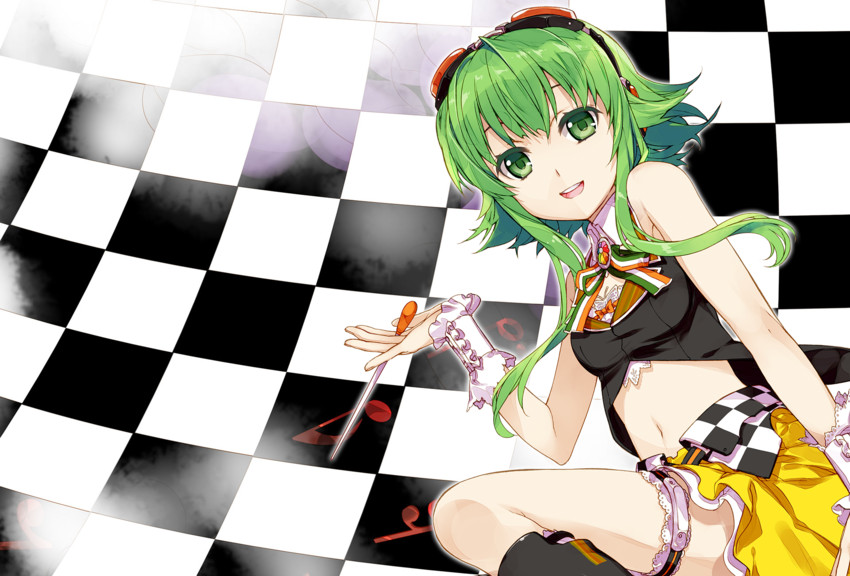 gumi (vocaloid and 1 more) drawn by fujima_takuya